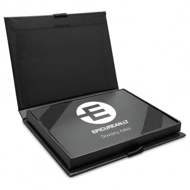EPICUREAN.LT Gift Card Box with Ribbon