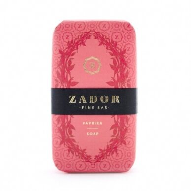 PAPRIKA FINE BAR SOAP LUXURY OF STRINNING  BATHING "ZADOR" 160 G