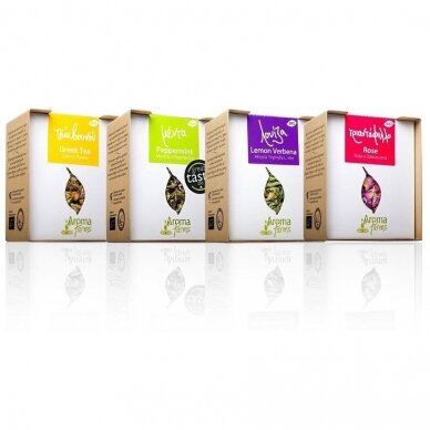ORGANIC SELECTION OF 4 FINEST TEA FROM GREECE