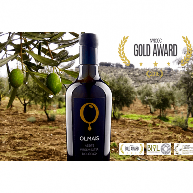 SET OF ROBUST EXTRA VIRGIN OLIVE OIL FROM EARLY HARVEST "OLMAIS" 2PCS 2