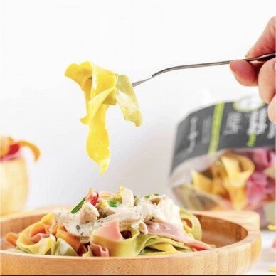 SILVER AWARDED HOME MADE VEGETABLE TAGLIATELLE WITHOUT SALT "MAMA IRENE" 400G 5