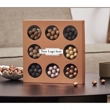 CHOCOLATED LICORICE WINTER SELECTION BOX WITH YOUR LOGO ON IT 3